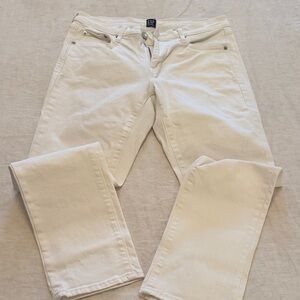 GAP Best Girlfriend White Denim Pants